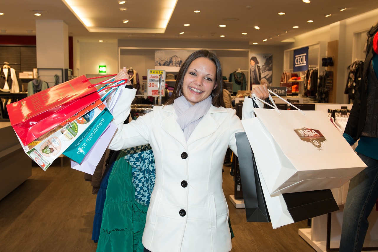 Worden we vrolijk van shoppen?